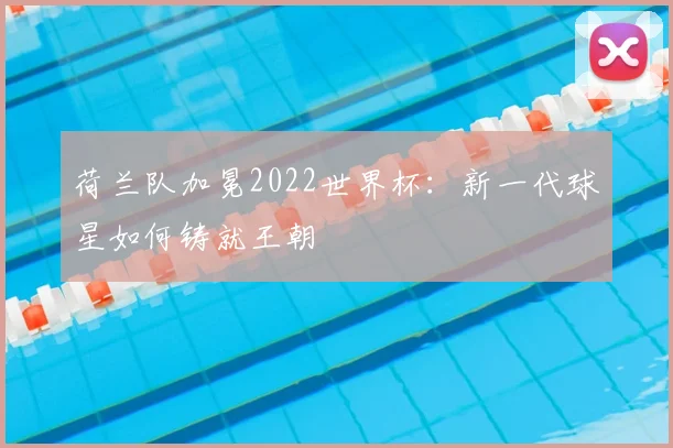 荷兰队加冕2022世界杯:新一代球星如何铸就王朝