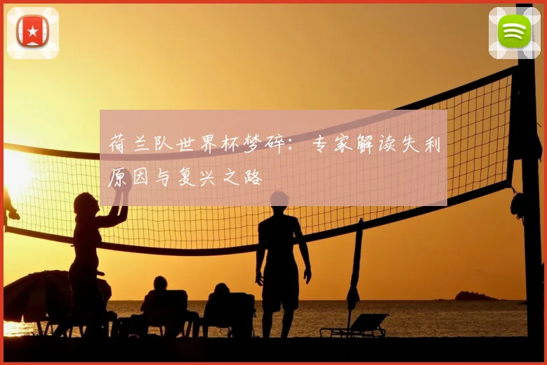 荷兰队世界杯梦碎:专家解读失利原因与复兴之路