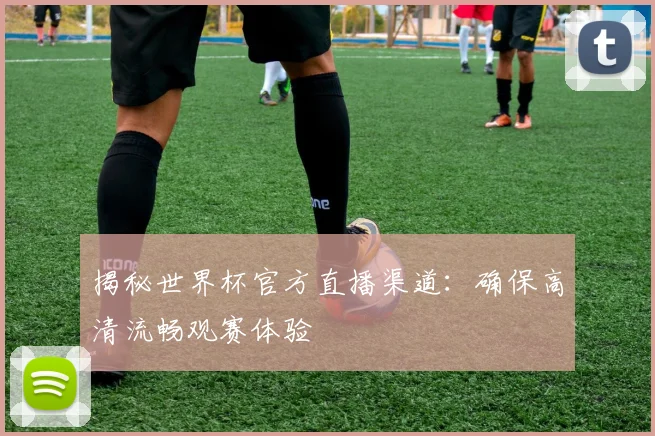 揭秘世界杯官方直播渠道:确保高清流畅观赛体验